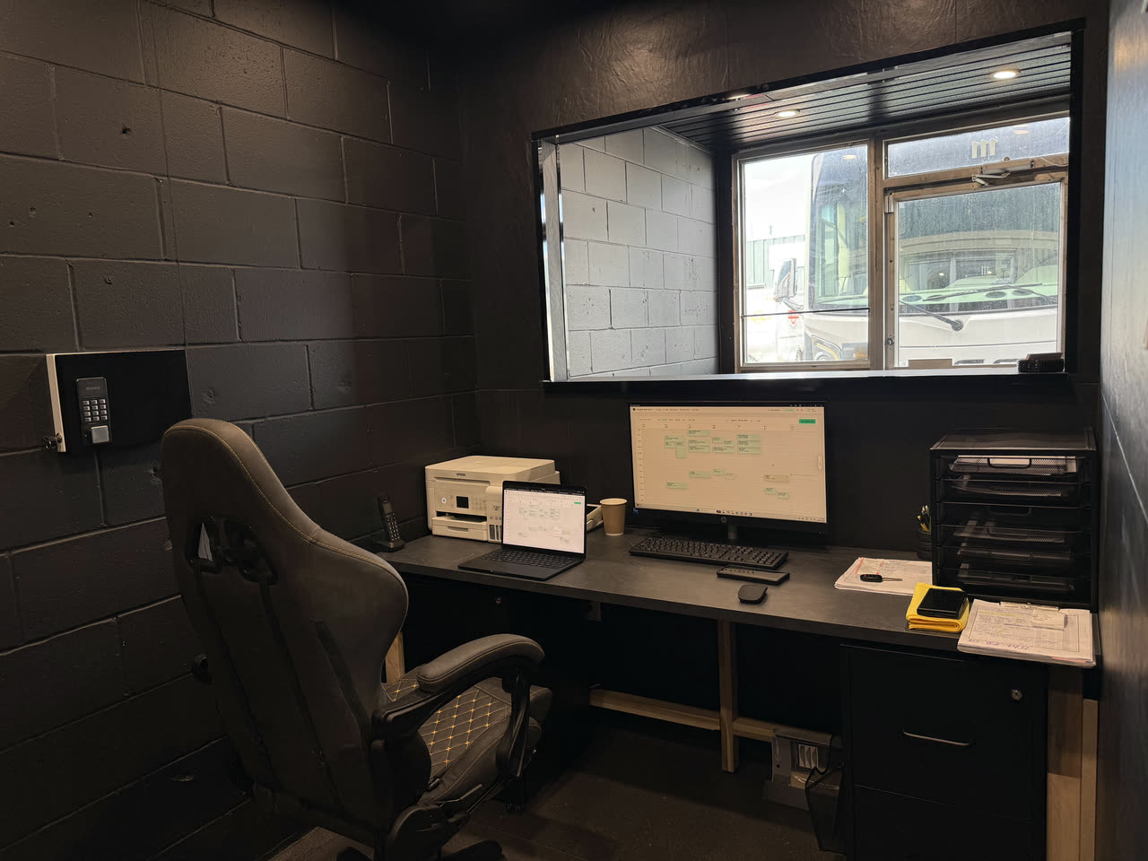 The front office at Unit 112